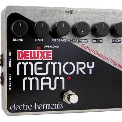 エレハモ Deluxe Memory Man 80年頃 大筐体 MN3005 Electro-Harmonix Deluxe Memory Man Vintage Analog Delay MN3005 w