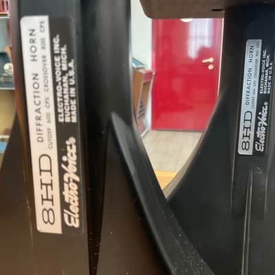 Electro-Voice T25A + HD8 PAIR HORN VINTAGE ORIGINAL image 3