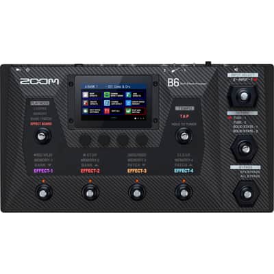 Zoom B6 Multi-Effects Processor for Bass image 4