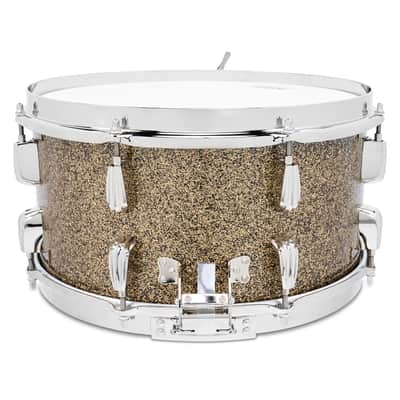 Slingerland 7x14" Radio King SPECIAL Craviotto Solid Shell Unlimted Edition Snare Drum - Gold Sparkle - VIDEO image 4