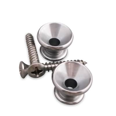 Callaham Fender Style Strap Buttons Stainless Steel