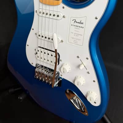 Fender Standard Stratocaster HSS Electric Guitar Aqua Marine Metallic (238) image 7