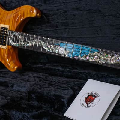 PRS Dragon Series I #36 of 50 Big Leaf Curly Maple in Amber 1992 w/OHSC image 12