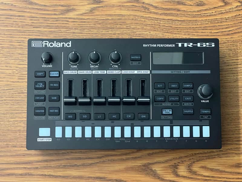 Roland TR-6S Rhythm Composer 2020 - Present - Black image 1