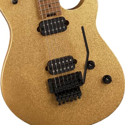EVH Wolfgang WG Standard Electric Guitar with Baked Maple Fingerboard - Gold Sparkle image 3