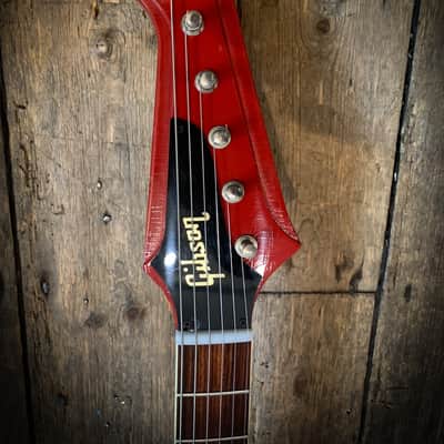 2022- 1963 Firebird V Reissue with Maestro Vibrola Light Aged Cardinal Red Murphy Lab image 10