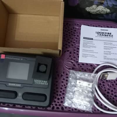 SONICAKE POCKET MASTER QME-10BK BLUETOOH GUITAR BASS EFFECT AMP CHARGE USB PLAY image 5