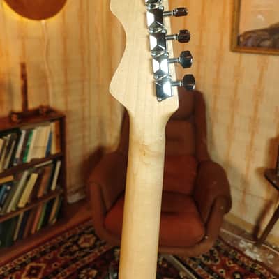 Formanta Style USSR Electric Guitar Built In Tone Bender Soviet Germanium Fuzz image 9
