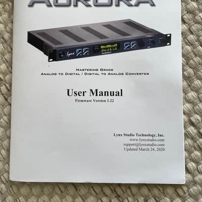 Lynx Aurora (n) 16-Channel AD/DA Converter with Thunderbolt Interface 2010s - Blue/Black image 5