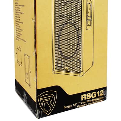 (2) Rockville RSG12 12” 3-Way 1000 Watt 8-Ohm Passive DJ/Pro Audio PA Speaker image 4