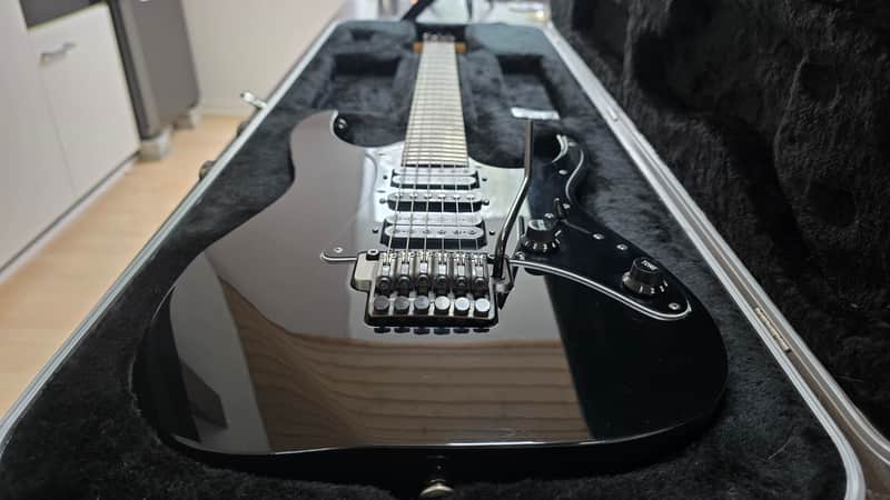 Ibanez Prestige RG 1550 2080 Custom Prototype 2002 Black HSH Japan MJ MIJ Super Strat RG 1550 RG2080 RG2550EX RG550R image 1