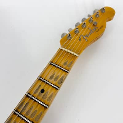 2019 Fender Custom Shop ’52 Heavy Relic Telecaster – Butterscotch Blonde image 8