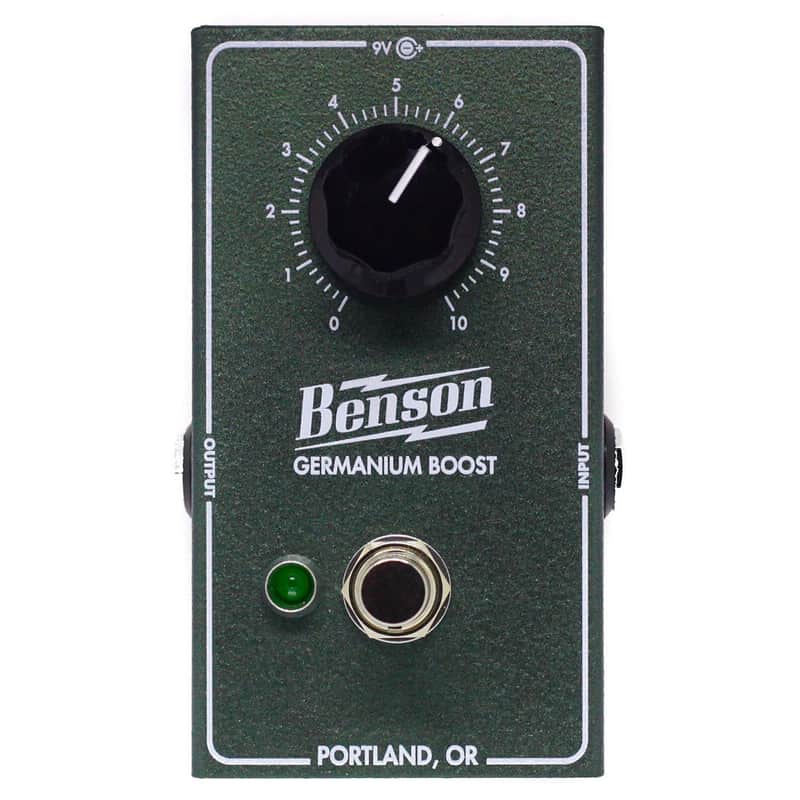 Benson Amps Green Germanium Boost Pedal image 1