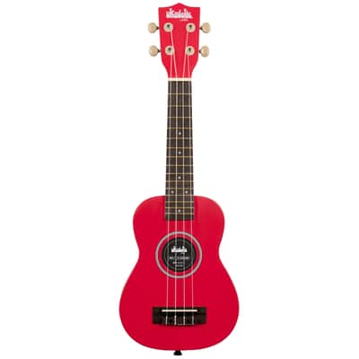 Kala Brand Soprano Ukulele & Bag Ukadelic - Cherry Red image 4