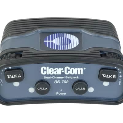 Clear Com RS-702 2ch Analog  Partyline Intercom Belt pack System image 1