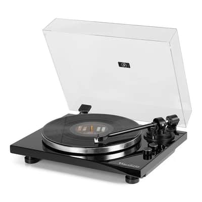 Audizio Toledo Premium Record Player Black image 4