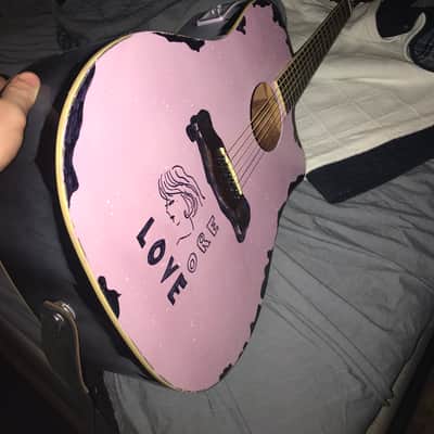 Fender T-Bucket 400CE Flamed Maple Acoustic/Electric Guitar —Painted image 2