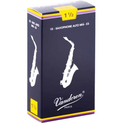 Vandoren SR2115 Anches saxophone alto Traditionnelles force 1,5 image 1