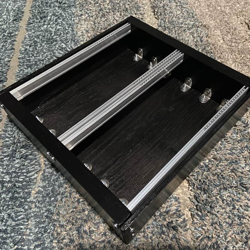 6U 50hp per row Eurorack Modular Unpowered case oak -black 2026 - Black Vehslage Modular image 1