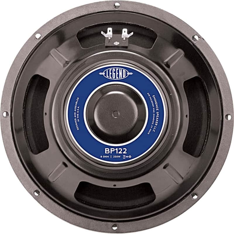 Eminence Legend BP122 12" Bass Guitar Speaker, 250 Watts at 8 Ohms, Black image 1