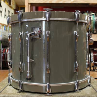 1980s Yamaha Recording Custom Outfit in Quartz Grey 16x22 10x10 10x12 12x14 12x15 14x16 image 4