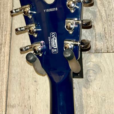 Dean ML 79 Floyd - Blue Burst, Killer Axe with Great Upgrades! Ships Fast with Original Case! image 14
