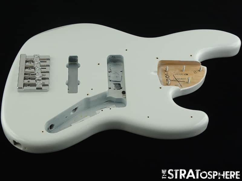 Fender American Ultra II Jazz Bass V 5 String, BODY & HARDWARE USA Avalanche image 1