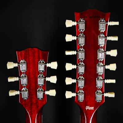 Gibson Custom EDS-1275 Double Neck 6-String & 12-String Electric Guitar- Cherry Red 2024 (C8401574) image 9