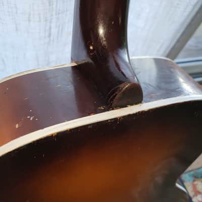 Buegeleisen & Jacobson Serenader Archtop Electric guitar Archtop 1930s - Sunburst image 7
