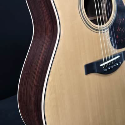 Yamaha LL26R Handcrafted 26 Series Folk Acoustic Guitar with Case image 3