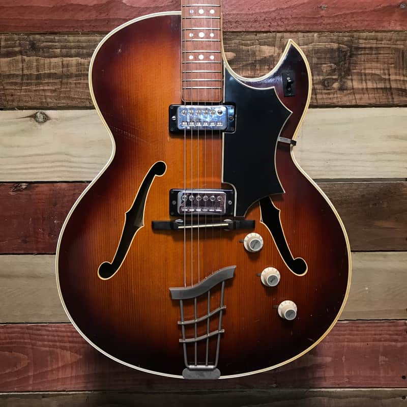 Hofner President Florentine Thinline '66' Brunette 1965 image 1