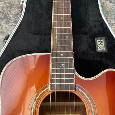 Zager ZAD900CE 50th Anniversary Acoustic Guitar w/Fishman Auro Pro Pickup - Mint 2023 - Scratch Resistant Sunburst image 3