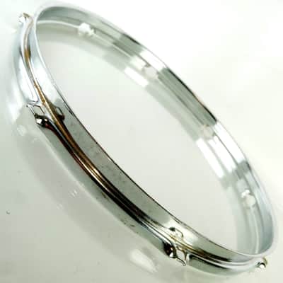 Rogers 14"Powertone Snare Drum/Floor Tom Batter Rim/Hoop 8-Lug Triple-Flange 60s image 5