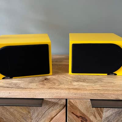 Neat Acoustics IOTA loudspeakers. Yellow image 3