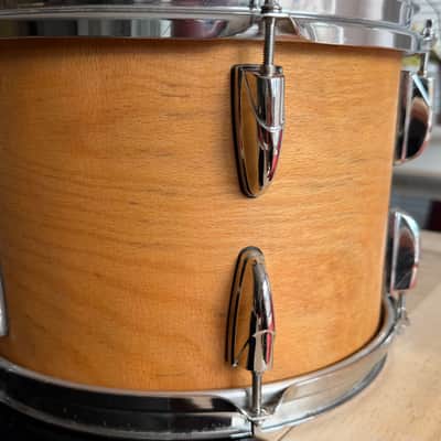 Yamaha Beech Custom 12”x 7&7/8” natural tom 1997 - Natural image 5