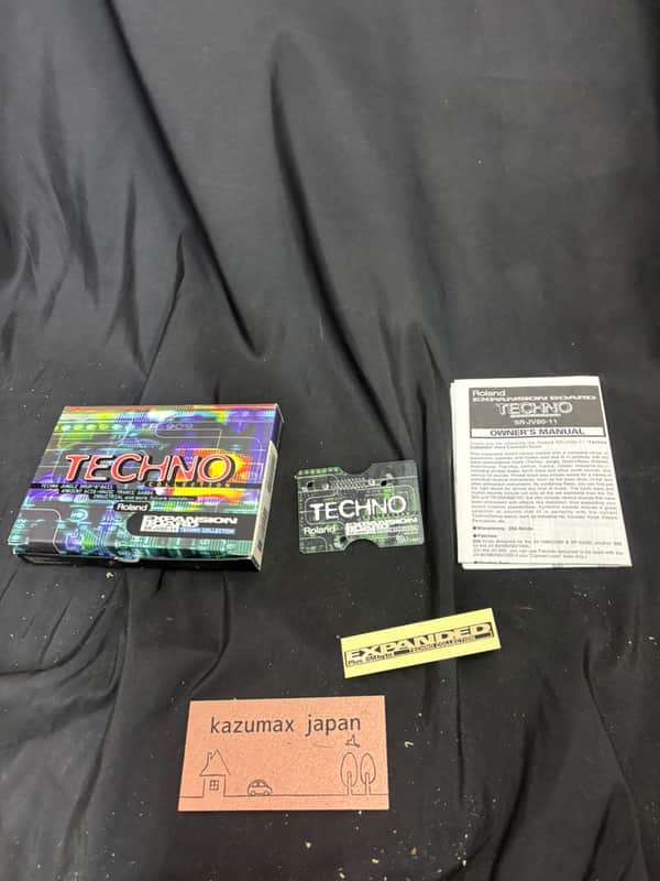 Roland SR-JV80-11 Techno Collection Wave Expansion Board with Box image 1