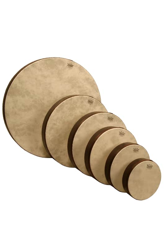 Remo HD-8500-06 Frame Drums w/Fiberskyn Heads 6-Pack, 8, 10, 12, 14, 16, and 22-Inch image 1