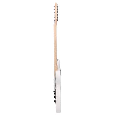 Glarry GST Electric Guitar White w/ 20W Amplifier image 8