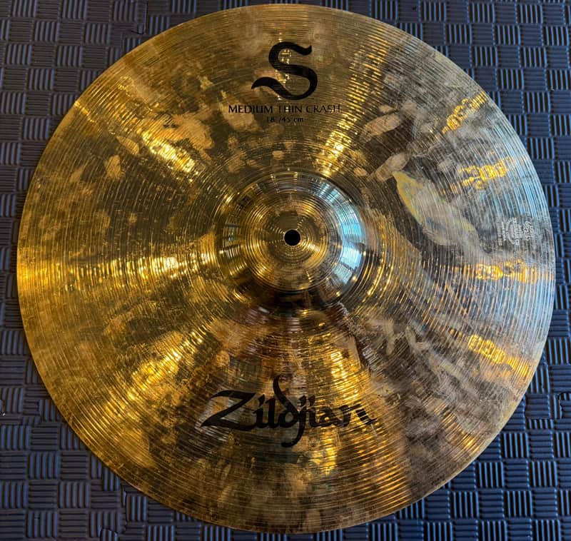 Zildjian 18" S Series Medium Thin Crash Cymbal 2016 - Present - Brilliant image 1