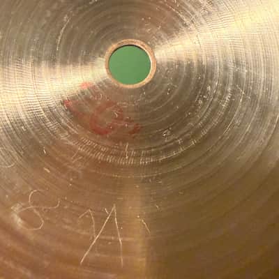 Paiste 20" Formula 602 "Pre-Serial" Medium Ride Cymbal 1959 - 1971 - Traditional image 4