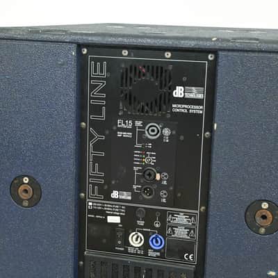 dB Technologies FL15 Fifty Line 15" Active Mid-Bass PA Speaker CG01TH4 image 5
