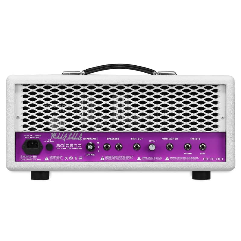 Soldano SLO-30 Custom Shop 2-Channel 30-Watt Guitar Amp Head image 4