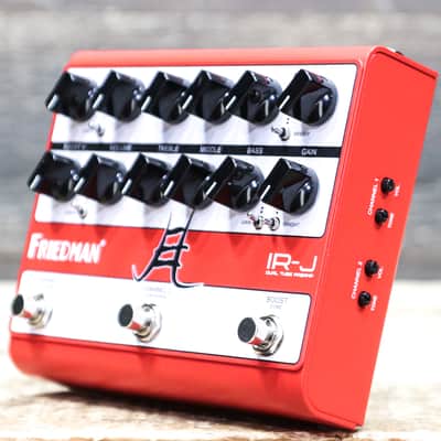 Friedman IR-J Jake E Lee Signature 2 Channels Dual Tube Preamp & DI Effect Pedal image 2