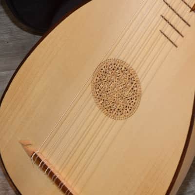 Roosebeck LTD7L-1 7-Course Descant Lute w/Padded Gig Bag - Blemished* image 2