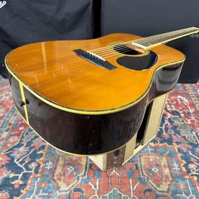 *VIDEO* TF Morris D-41 Style Dreadnought Model W-50 Solid Top - 1980's image 17