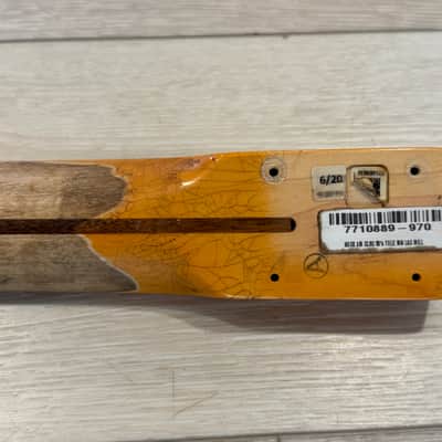Fender Heavy RELIC 50s 51 52 Telecaster Neck, 21 Vintage Tall Frets, 9.5" Radius image 10