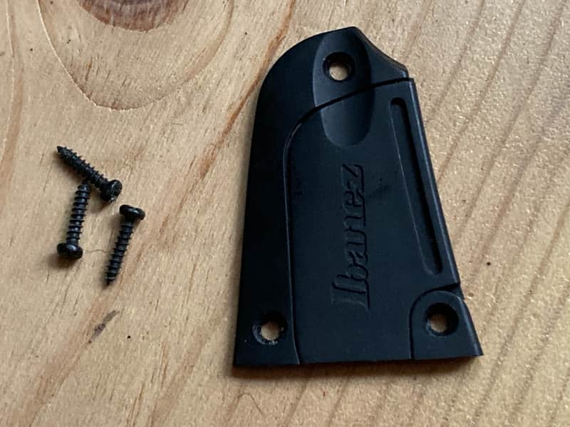 Ibanez Electric Guitar Quick Access Truss Rod Cover + Screws image 1