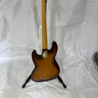 Fender 75th Anniversary Commemorative Jazz Bass 2021 - 2-Color Bourbon Burst image 2