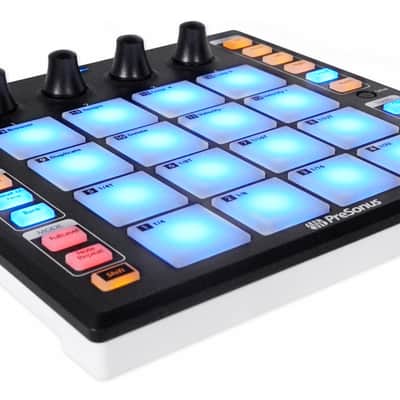 PRESONUS ATOM 16 Pad USB MIDI RGB DJ Controller+Studio One Software+Headphones image 5