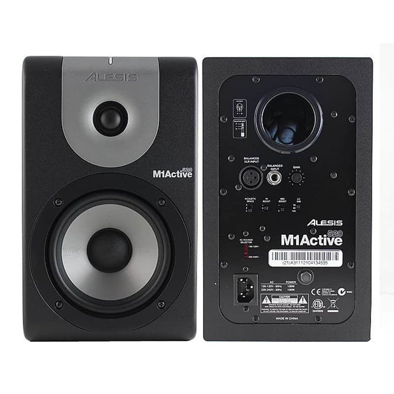 Alesis M1Active 520 5" Powered Studio Monitors image 1